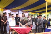 HUT Kota Tangerang Ke-33, Dandim 0506/Tgr Hadiri Pemusnahan 1.128 Botol Miras.