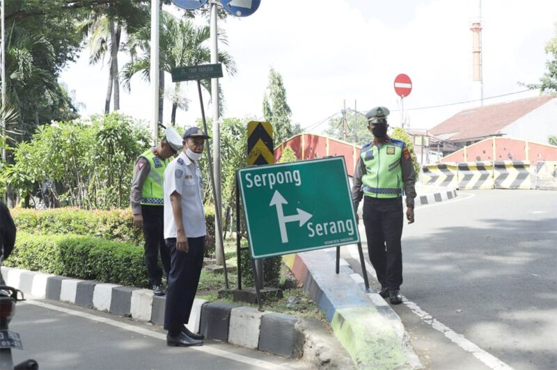 Dishub Kota Tangerang Memastikan Arus Mudik Lebaran Lancar