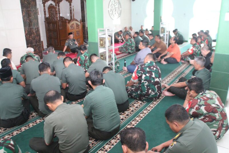 Danrem 052/Wkr Lakukan Safari Ramadhan di Kodim 0506/Tangerang