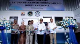 Wakil Walikota Tangerang Resmikan SPPG Bugel Karawaci 