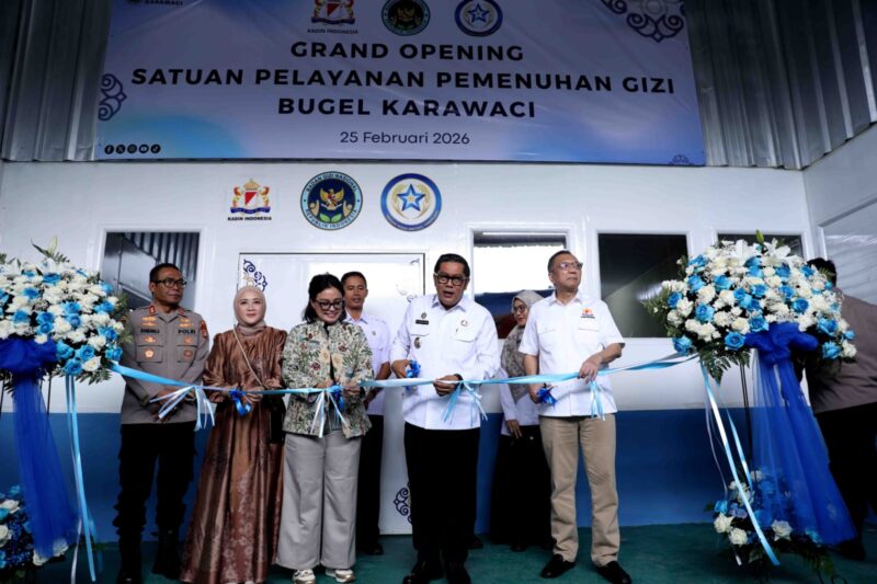 Wakil Walikota Tangerang Resmikan SPPG Bugel Karawaci 