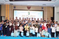 Polres Metro Tangerang Kota Gelar Buka Puasa Bersama Wartawan dan Santuni Anak Yatim