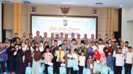 Polres Metro Tangerang Kota Gelar Buka Puasa Bersama Wartawan dan Santuni Anak Yatim