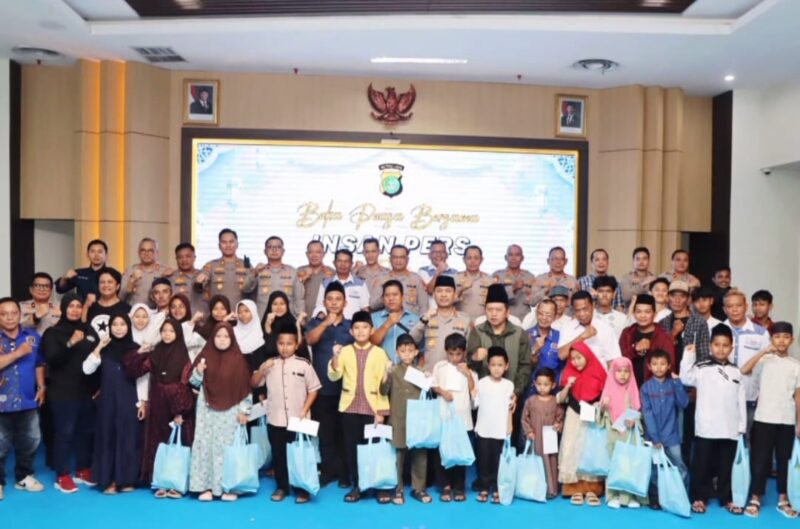 Polres Metro Tangerang Kota Gelar Buka Puasa Bersama Wartawan dan Santuni Anak Yatim