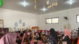 Program Penyuluhan Kesehatan Anak, Puskesmas Jambe Gelar Obat Cacing Massal