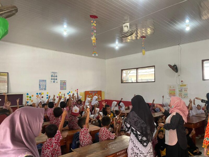 Program Penyuluhan Kesehatan Anak, Puskesmas Jambe Gelar Obat Cacing Massal