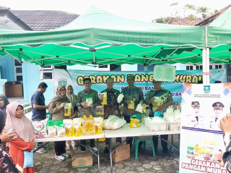 Stabilisasi Harga Pangan, DKPP Kabupaten Serang Gelar GPM di Pabuaran