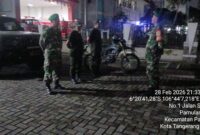 Patroli Ramadhan, Diperkuat Babinsa Bersama Komduk Jaga Keamanan.