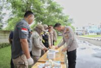 Kapolres Metro Tangerang Kota Pimpin Langsung Tes Urine Seluruh Personel.