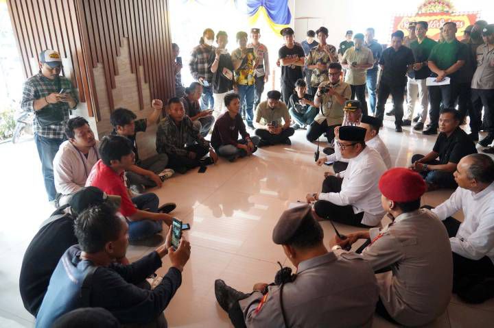 Hari Jadi Kota Tangerang Jadi Momentum Penyampaian Aspirasi Mahasiswa.