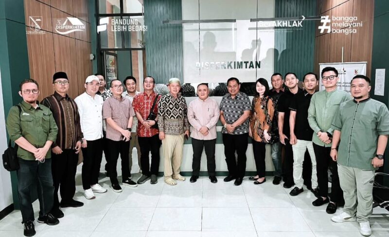 Kunjungan Kerja Komisi IV DPRD Kota Tangerang ke Disperkimtan Kabupaten Bandung.