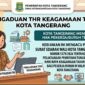 [Hanya Ilustrasi] Posko Pengaduan THR Keagamaan Tahun 2026 yang disediakan Pemerintah Kota Tangerang melalui Dinas Ketenagakerjaan untuk memfasilitasi pengaduan pekerja terkait pembayaran THR.