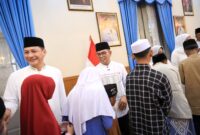 Hangatnya Idulfitri di Banten, Yatim Piatu dan Duafa Rayakan Lebaran Bersama Gubernur Andra Soni.