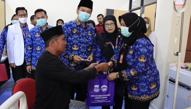 Pastikan Layanan Tetap Prima, Pemkab Tangerang Tinjau RSUD Pakuhaji Jelang Lebaran.
