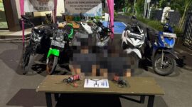 Polsek Pinang Ringkus Dua Pelaku Curanmor, Sita 5 Motor Hasil Kejahatan