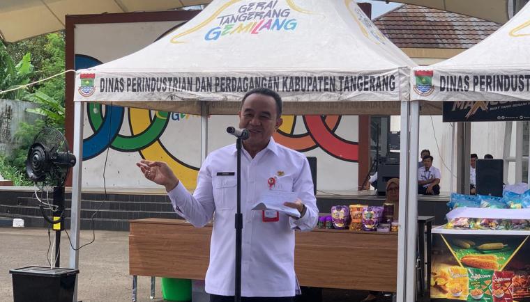 Sekda Soma Buka Bazar Ramadan, UMKM Lokal Ramaikan Gerai Tangerang Gemilang