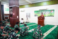 Peringatan Nuzulul Qur’an 1447 H, Korem 052/Wkr Membentuk Prajurit PRIMA dan Perkuat Mental dan Nilai Tauhid
