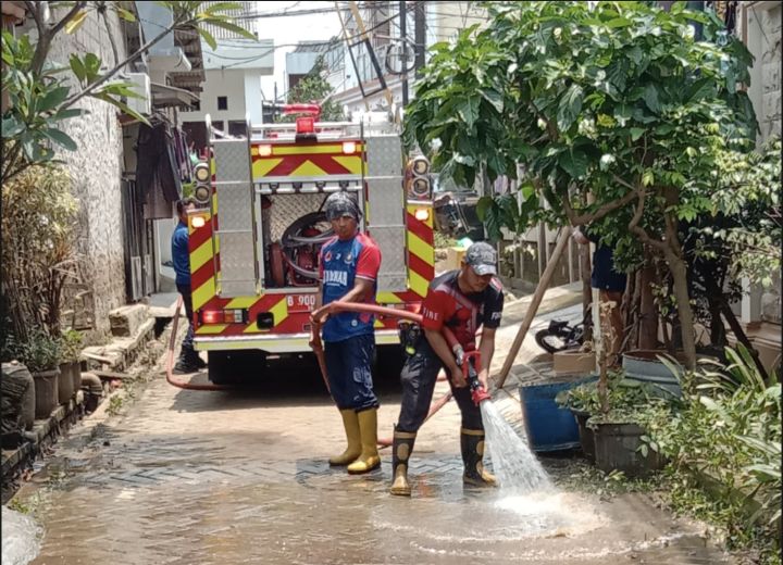 Genangan Banjir di Kota Tangerang Berangsur Surut, Pemulihan Terus Dilakukan