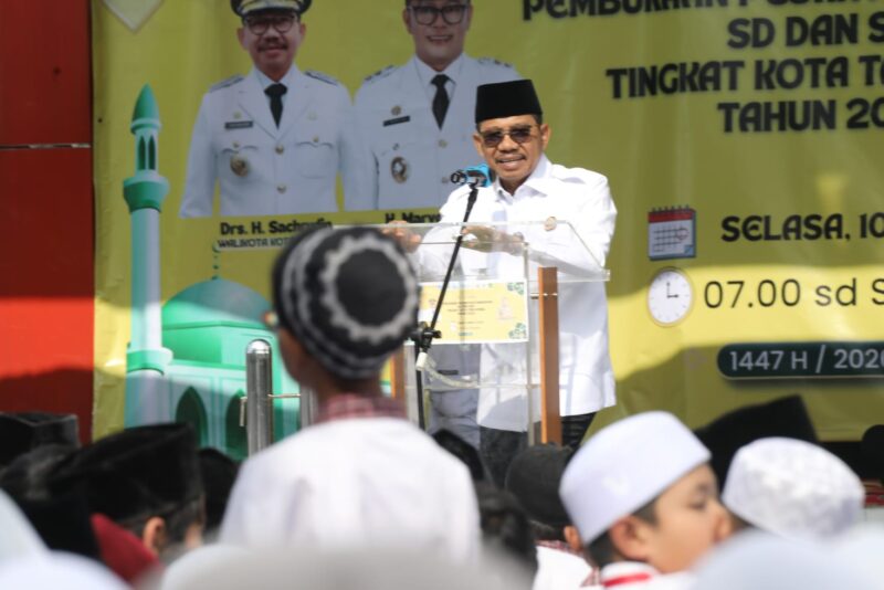 Walikota Tangerang Buka Pesantren Ramadan Jenjang SD -SMP di SDN Sukasari 4
