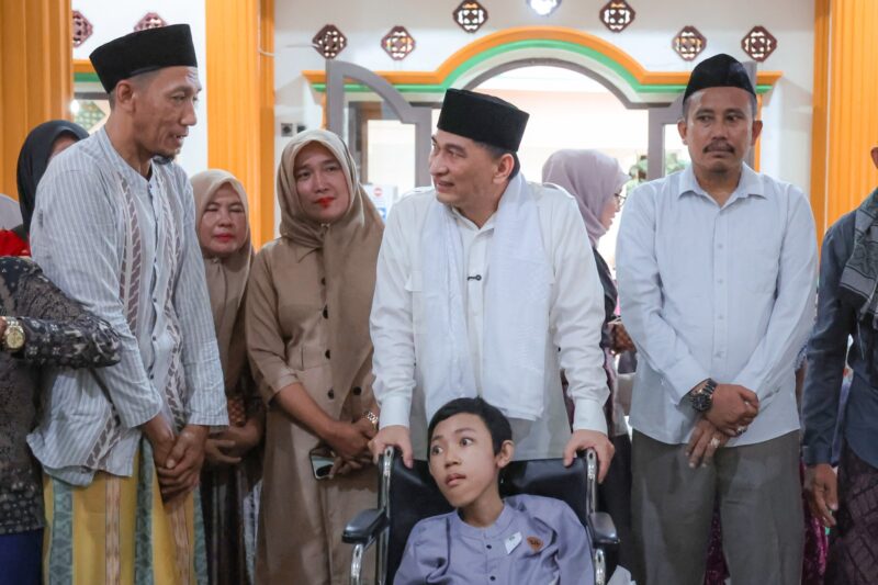 Ratusan Warga Sambut Safari Ramadan Wagub Dimyati di Masjid Baitus Sa’adah Lebak