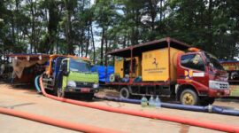 Pompanisasi Maksimal, Banjir di Periuk Mulai Berangsur Surut