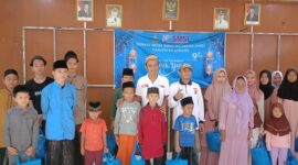 SMSI Kabupaten Serang Berbagi Kebahagiaan, Santuni Anak Yatim.