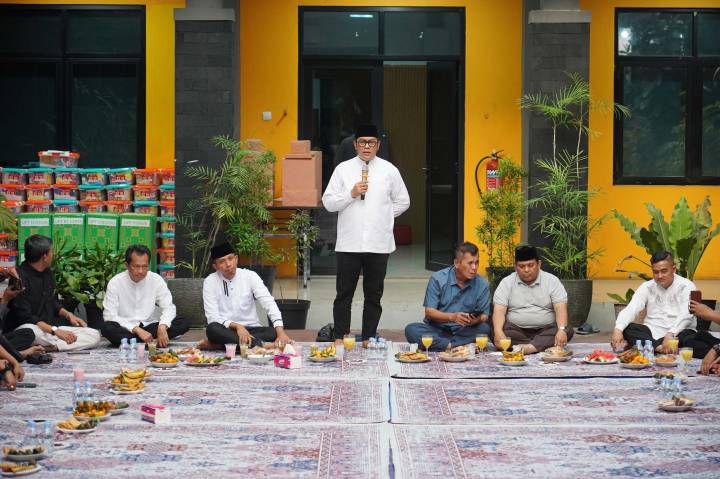 Silaturahmi Ramadan, Maryono Apresiasi Dedikasi Petugas BPBD dan Damkar Kota Tangerang