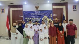 Ramadan Berbagi, SMSI Tangsel Gelar Santunan dan Tausiah Bersama Pesantren Samawa