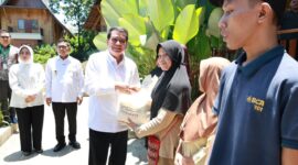 Bupati Tangerang dan Gubernur Banten Hadiri Kegiatan Berkah Ramadan Pusbatara di Legok