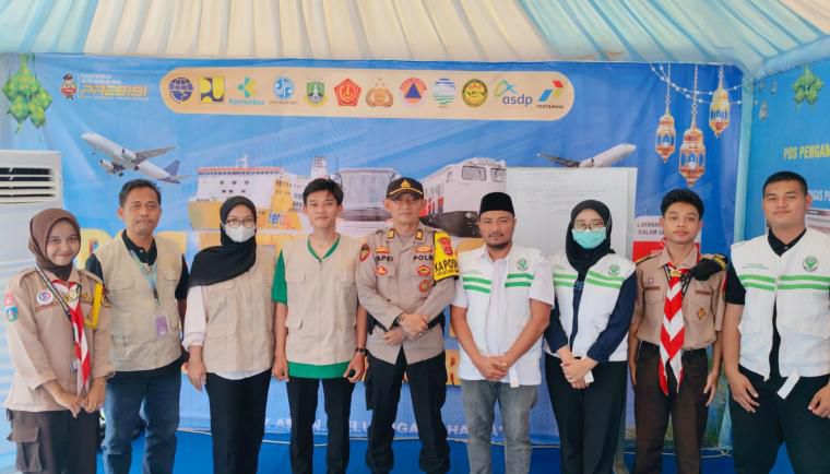 Arus Mudik Lebaran 2026, Puskesmas Sukatani Siagakan Layanan Kesehatan di Pos Pam Gembong Balaraja.