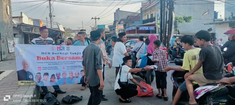 Media Center Rajeg Gelar Bukber dan Santunan Anak Yatim