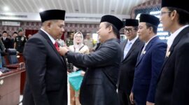 Wakil Walikota Tangerang Menghadiri Pelantikan Anggota DPRD PAW.