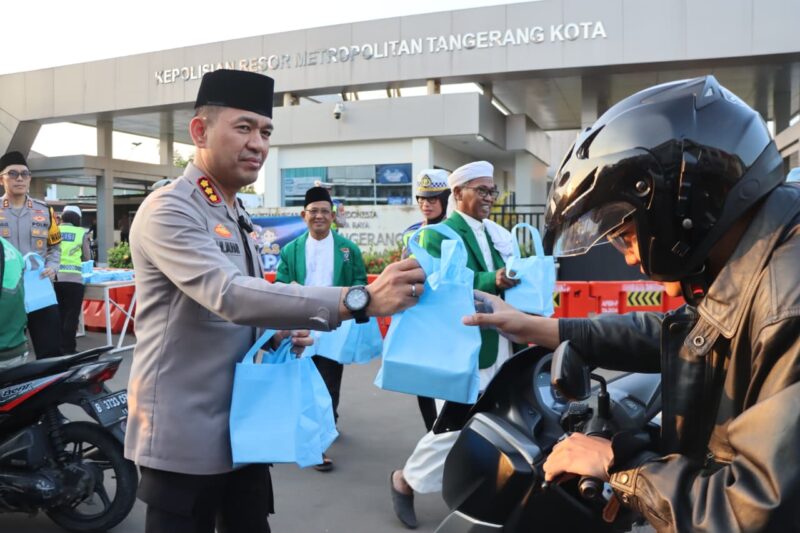 Hangatnya Ramadan, Polres Metro Tangerang Kota Gandeng Ulama Perkuat Keamanan Wilayah.