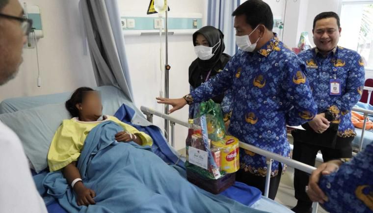 Bupati Tangerang Monitoring Pelayanan Kesehatan di RSUD Balaraja.