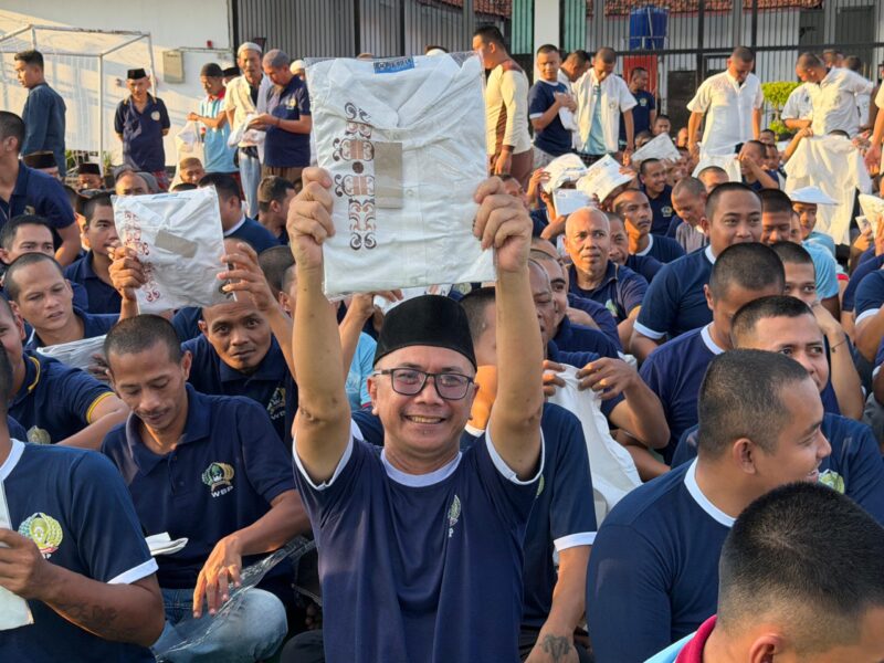 Lapas Serang Berikan Sentuhan Kebahagiaan Menjelang Lebaran