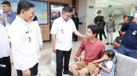 Walikota Tangerang Dampingi Gubernur Banten Tinjau RSUD Kota Tangerang 