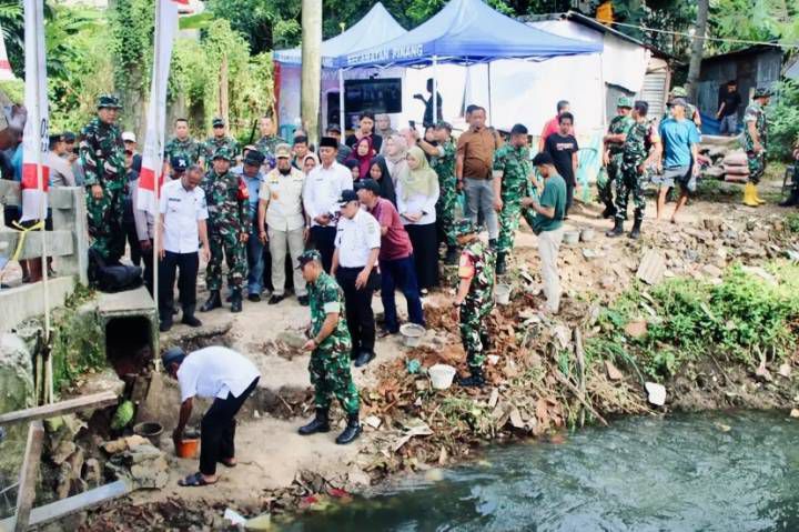 Program Jembatan Garuda TNI AD Mulai Dibangun di Kota Tangerang, Tingkatkan Akses Antarwilayah
