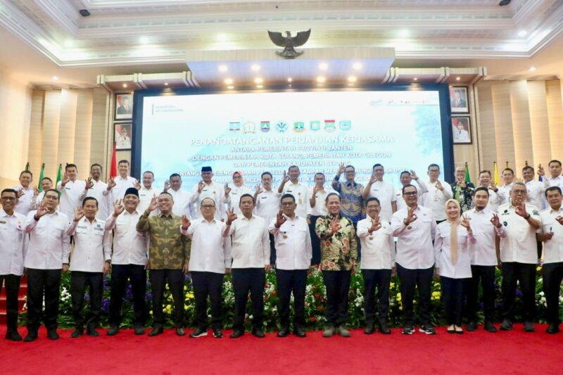 Tandatangani PKS PSEL, Bupati Serang Ratu Zakiyah Yakini Persoalan Sampah Bakal Tertangani