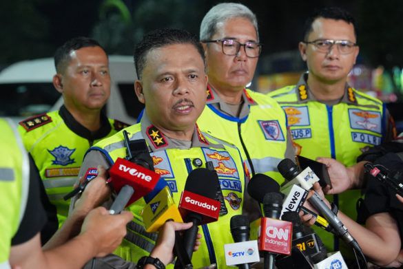Arus Balik Terpantau Terkendali, Korlantas Pertahankan One Way Tahap II