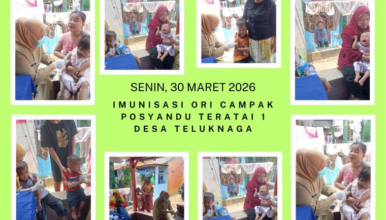 Cegah Penyebaran Campak, Imunisasi ORI Rutin Dilaksanakan di Teluknaga