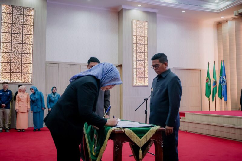 Berbasis Manajemen Talenta, 132 Pejabat Pemprov Banten Resmi Dilantik
