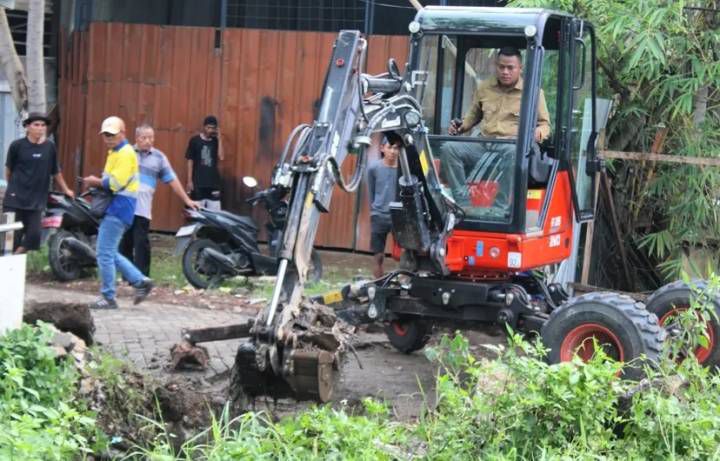 Saluran Air di Kunciran Jaya Dinormalisasi, Pemkot Tangerang Antisipasi Dampak Cuaca Ekstrem