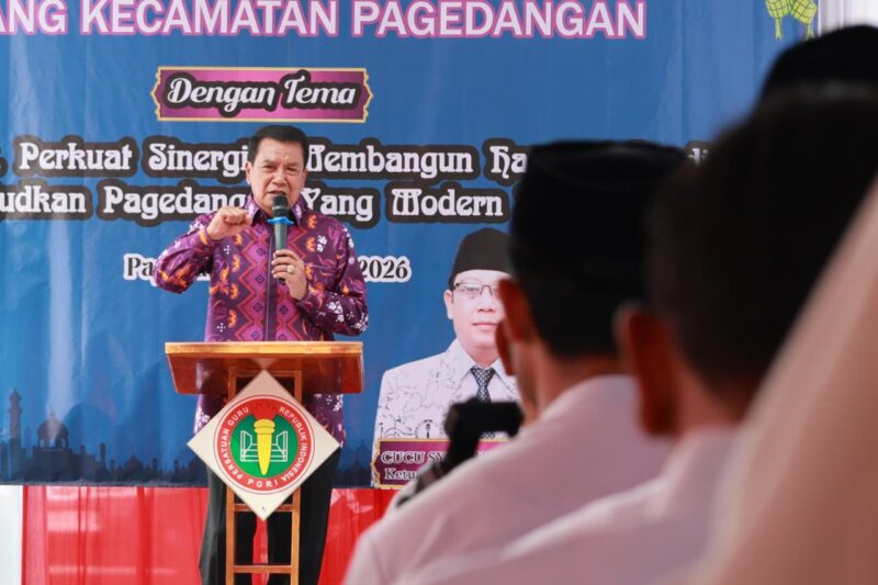 Hadiri Halalbihalal PGRI, Bupati Tangerang Tegaskan Program Beasiswa