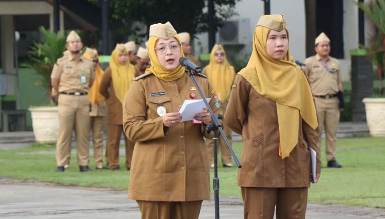 Apel Senin, Wabup Intan Ingatkan ASN Tingkatkan Disiplin dan Kinerja