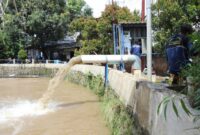 Surut Bertahap, Kawasan Candulan Cipondoh Masih Dalam Pemantauan