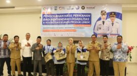 Tingkatkan SDM, Bupati Serang Ratu Zakiyah Beri Pelatihan Penyandang Disabilitas