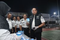 Peringati Hari Bhakti Pemasyarakatan ke-62, Lapas Serang Gelar Apel Gabungan dan Sidak Bersama TNI-POLRI–BNN