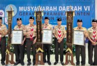 Kwarcab Pramuka Kota Tangerang Tunjukkan Eksistensi, Raih Sejumlah Penghargaan di Banten