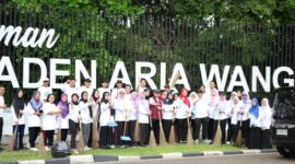 DPPKB Kabupaten Tangerang Berpartisipasi dalam Aksi Bersih Lingkungan Puspemkab Tangerang 
