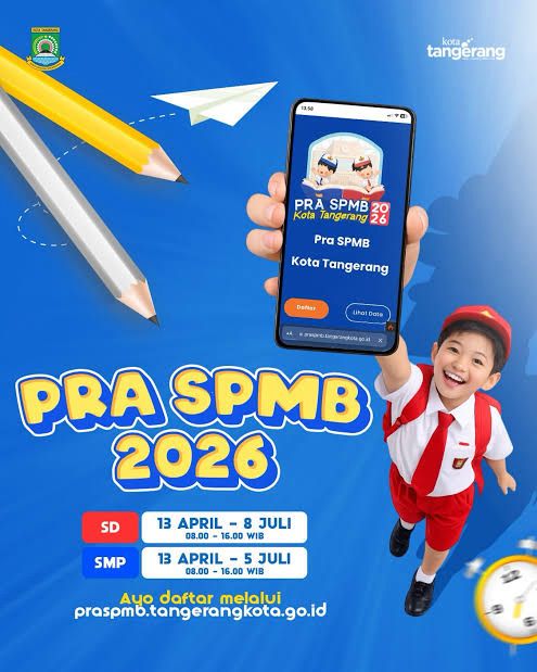 Pemkot Tangerang Kembali Laksanakan Pra SPMB 2026, Dukung Layanan Pendidikan Digital yang Transparan dan Mudah Diakses